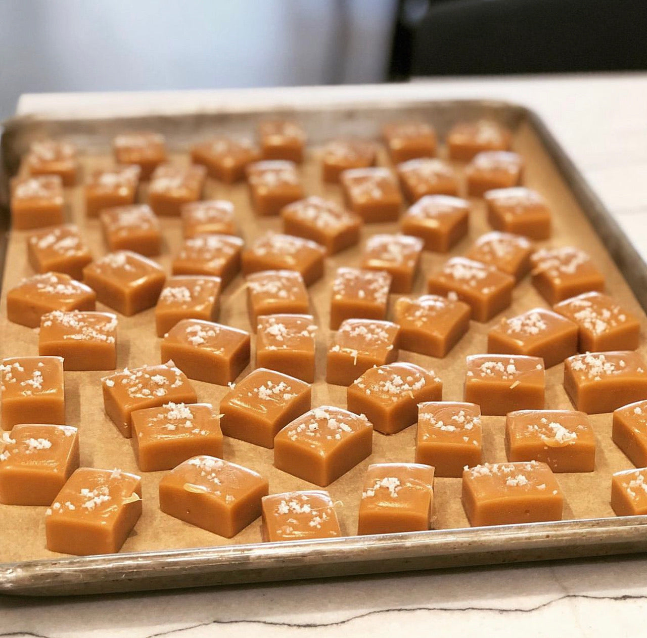 Handmade Salted Caramels