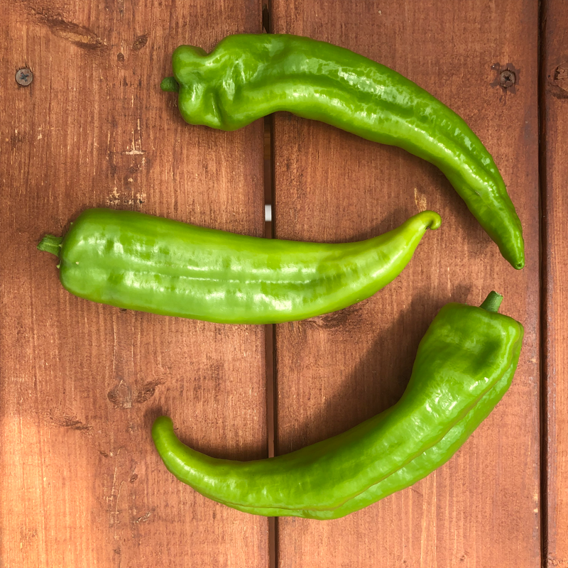 Anaheim Green Chilis