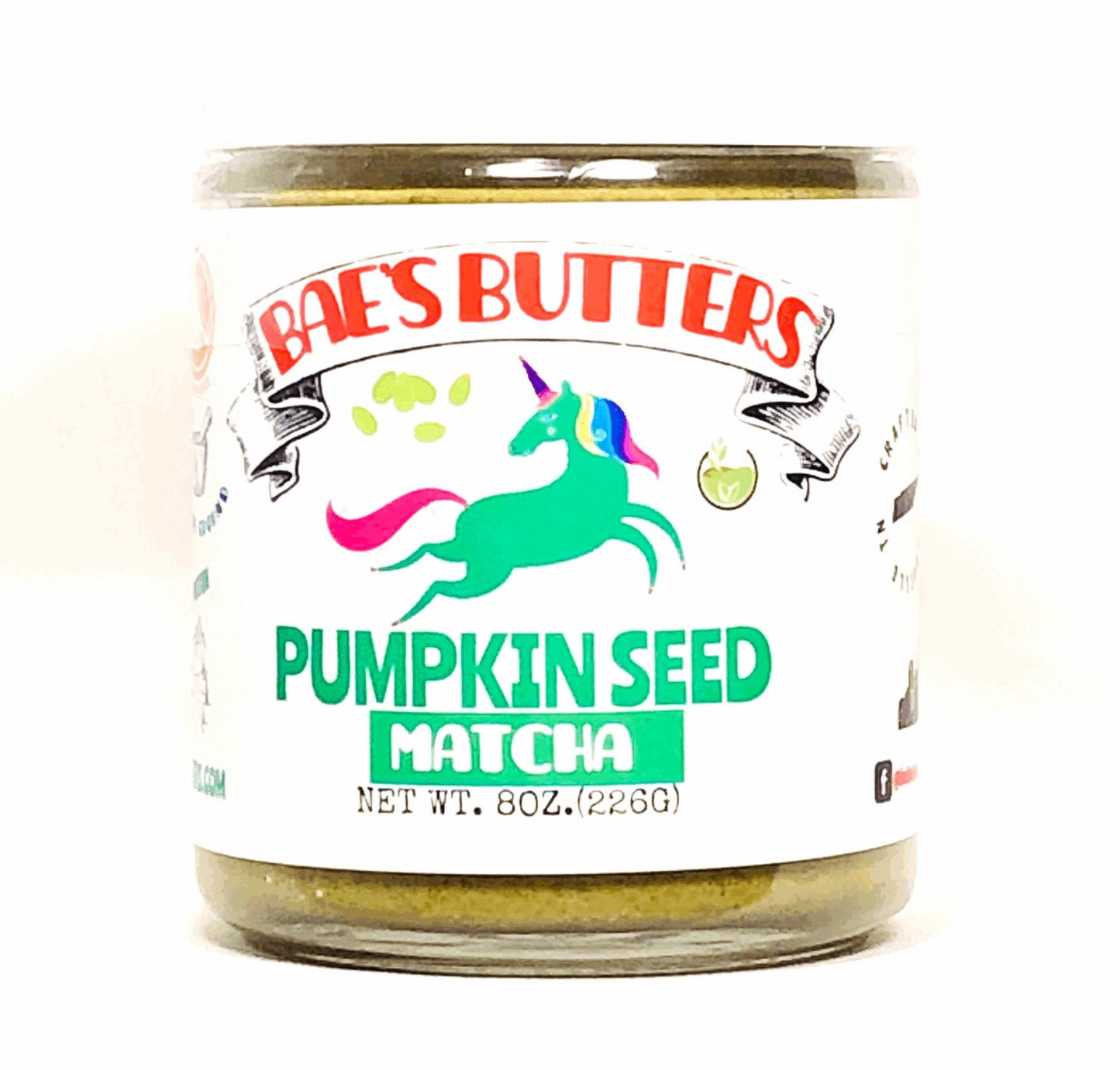 Pumpkin Seed Matcha Butter by Bae's Butters