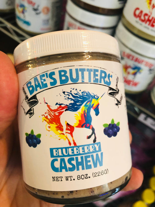 Blueberry Cashew Butter by Bae's Butters