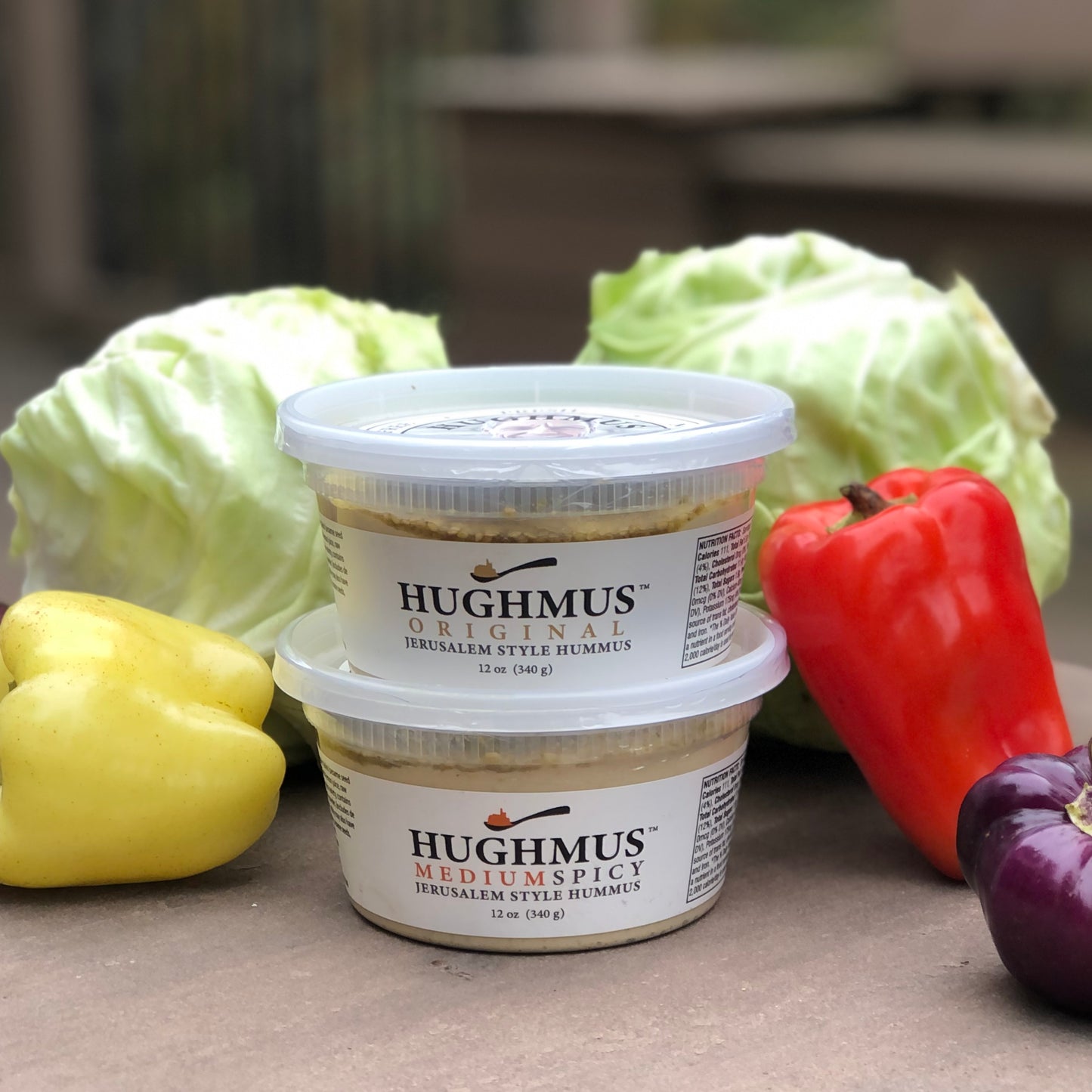 "Hughmus" Jerusalem Style Hummus